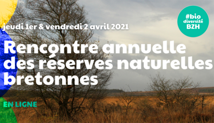 Affiche de la Rencontre annuelle des Réserves naturelles bretonnes © Agence bretonne de la biodiversité
